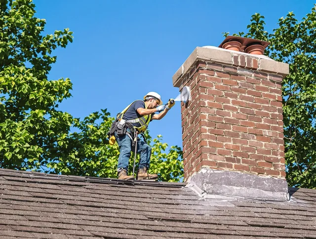Millbury Chimney Sweep performing an inspection with advanced tools in Millbury, MA