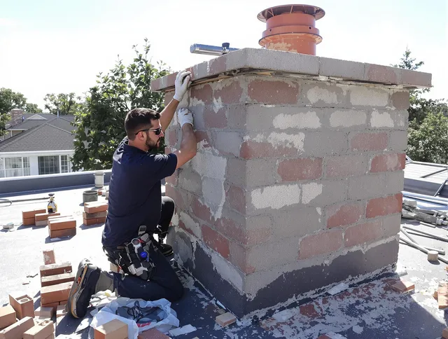 Advanced chimney repair process by Millbury Chimney Sweep in Millbury, MA